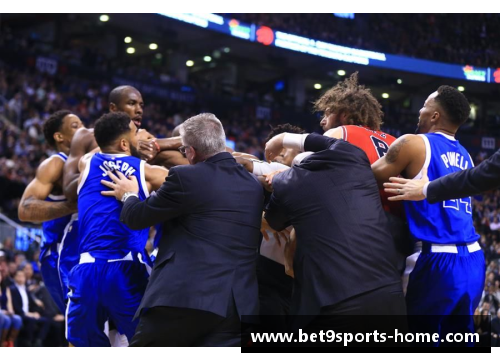 NBA球场上的激烈对抗：冲突合集与火爆瞬间